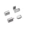 Global Door Controls US Aluminum Style 3/4 in. Left Hand Offset Door Pivot Hinge Set for Adams Rite Type Storefront Door in Aluminum TH1114U-LH-AL - alternate 1